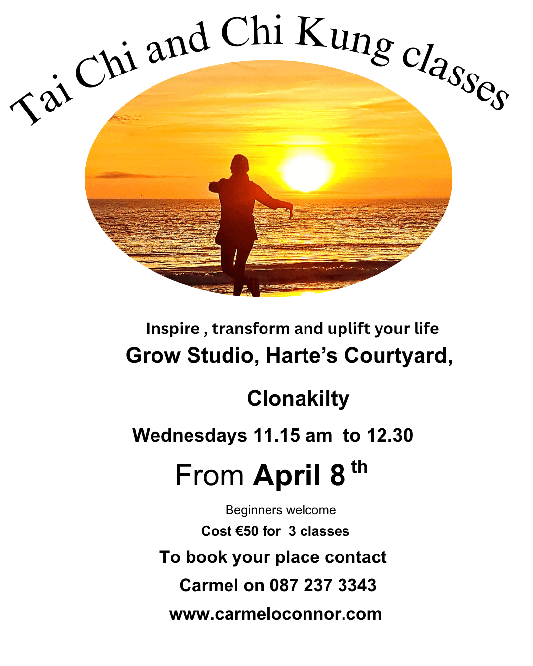 Tai Chi Wednesdays Clonakilty